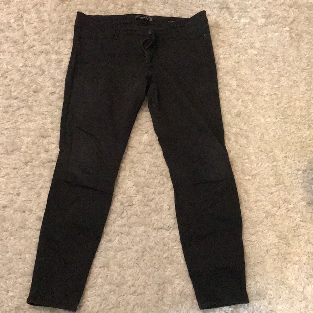 Abercrombie mid rise chino pants